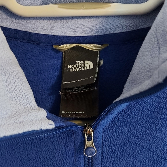 North Face Fleece (Blue, Soft, Size:S) - Picture 3 of 4